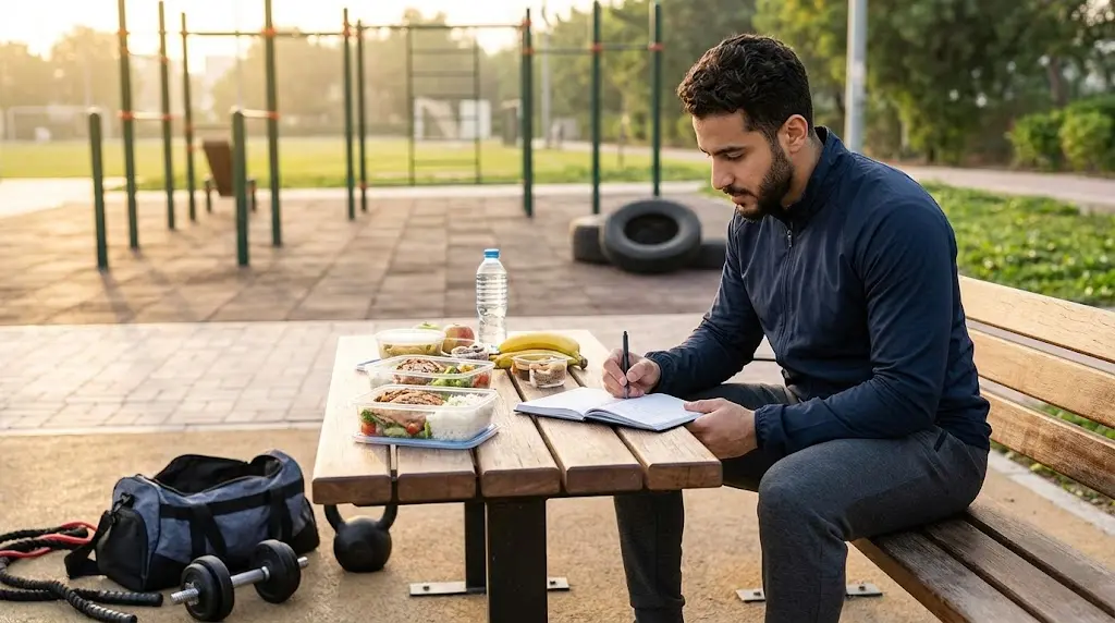 خطة تدريب وغذاء لتحسين شكل الجسم