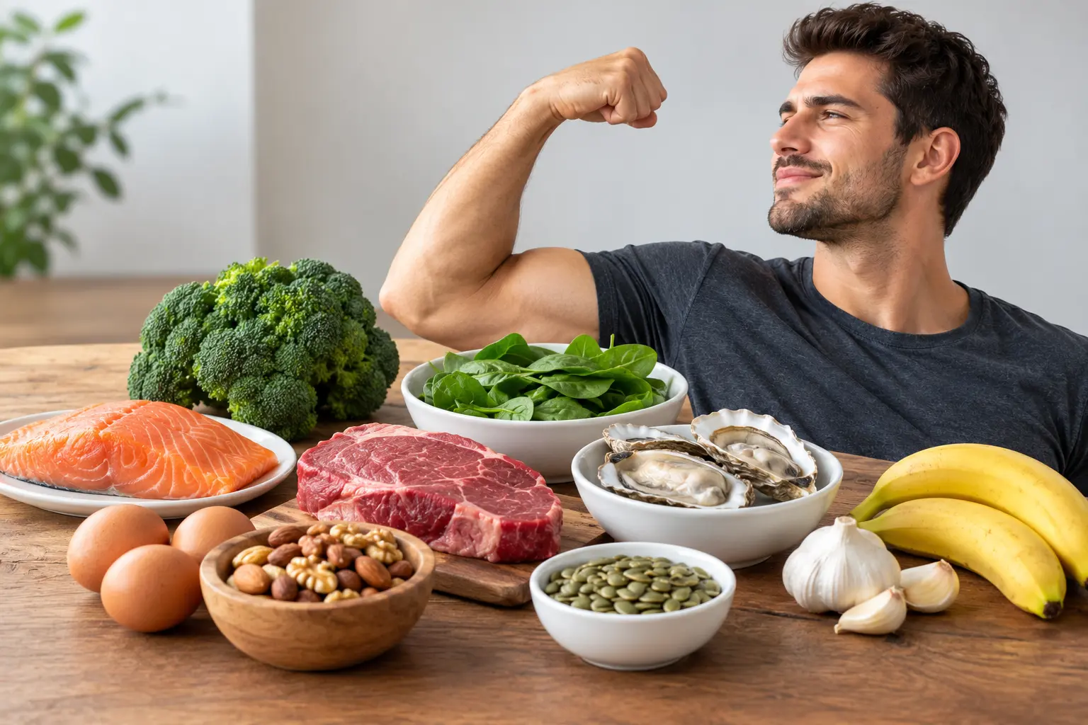 ماذا أكل لرفع هرمون الذكورة في الجسم
