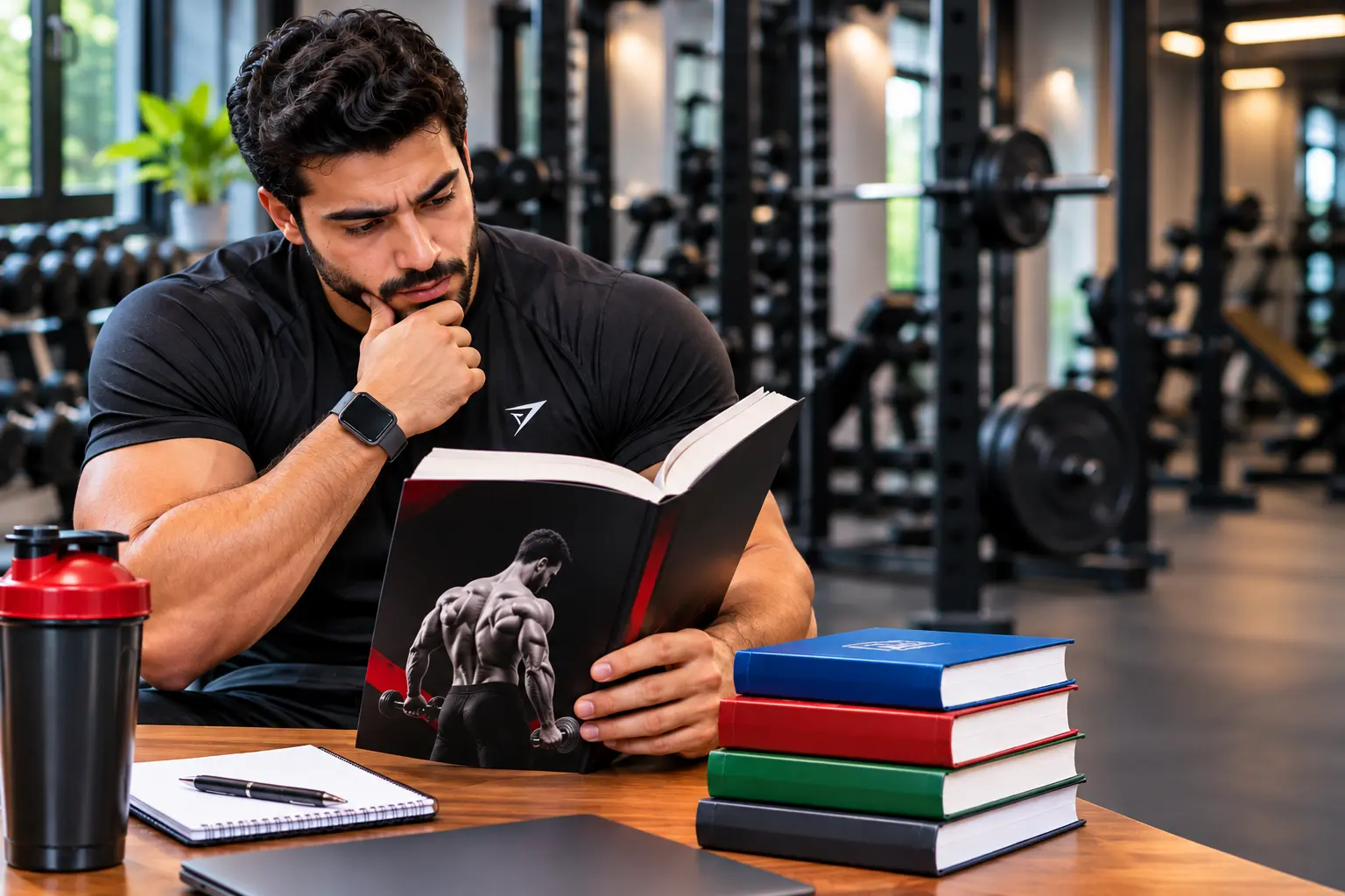 كيف أختار الكتاب الرياضي المناسب لتطوير جسمي