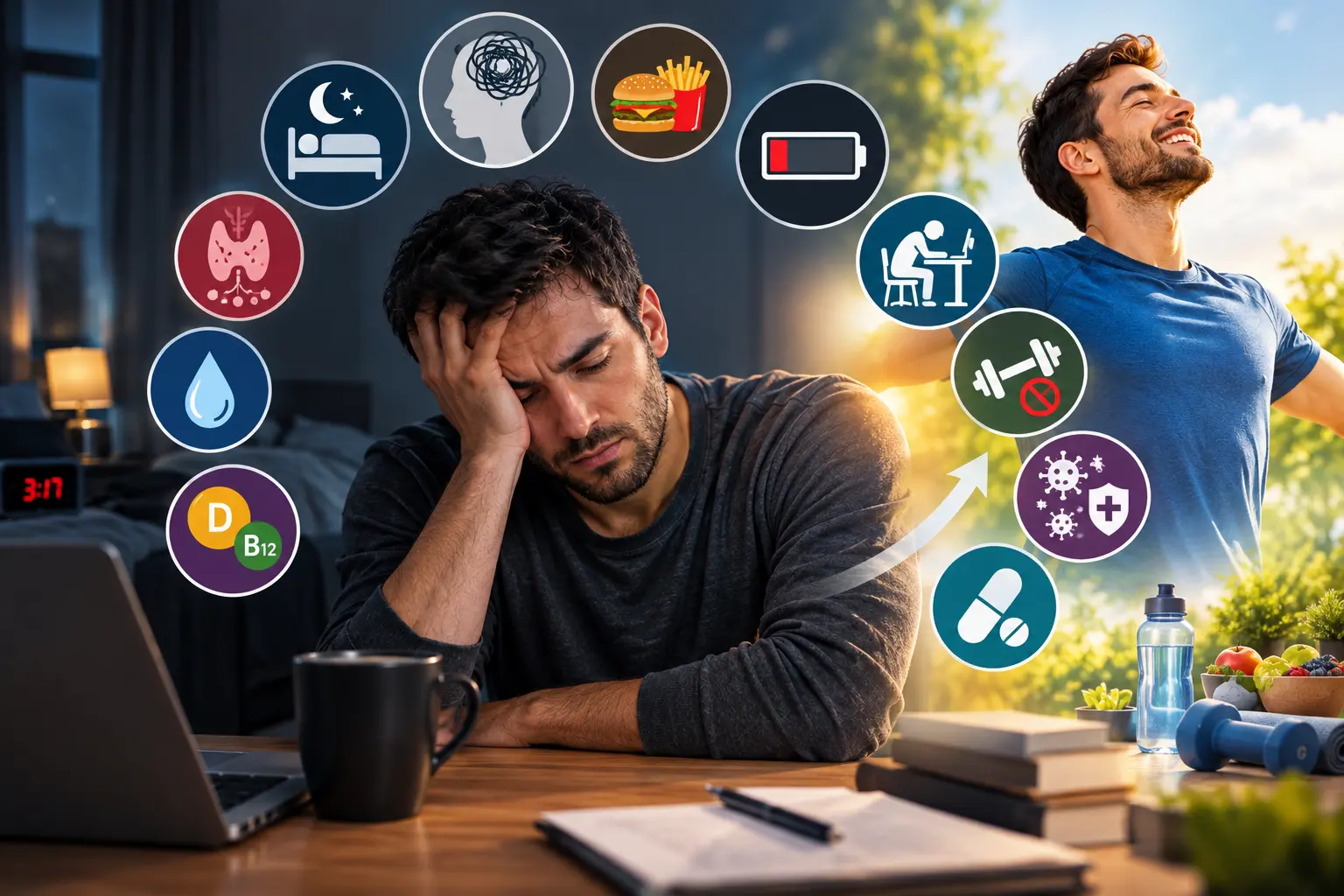 لماذا أشعر بالتعب والإرهاق الدائم